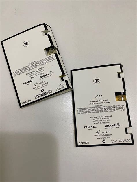 chanel exclusifs samples